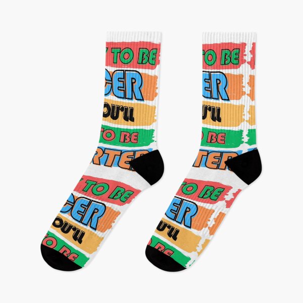 Item preview, Colorful Typography: I'll Try to Be Nicer If You'll Try to Be Smarter designed and sold by ImaginativeImps.