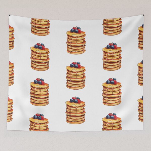 Item preview, Hot Fruit Fluffy American Pancakes Snacks and Food Sticker Collection 001 designed and sold by PlanetArchive.