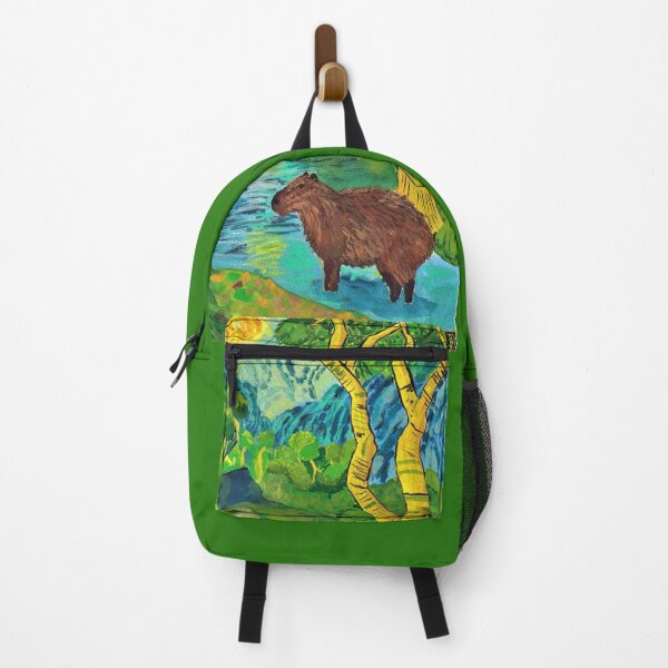 Item preview, Capybara in fantasy land designed and sold by GringaArt-DR.