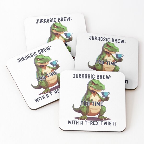 Item preview, Tea Time With A T-Rex TWIST! designed and sold by heringa.