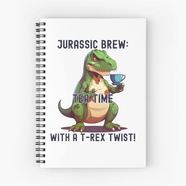 Aperçu de l'œuvre L'heure du thé avec un T-Rex TWIST ! créée et vendue par heringa.