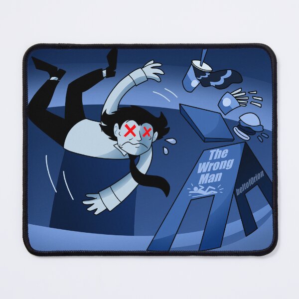 Item preview, Wrong Man Title Art designed and sold by Shinykat.