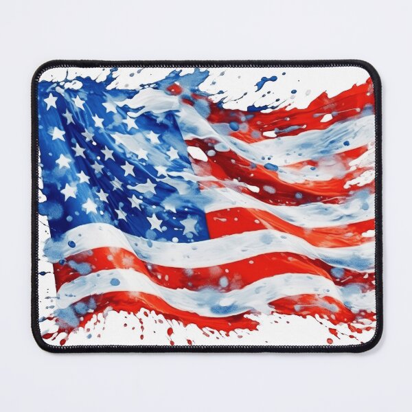 Item preview, USA Flag Paint Splash designed and sold by LilyBell6.