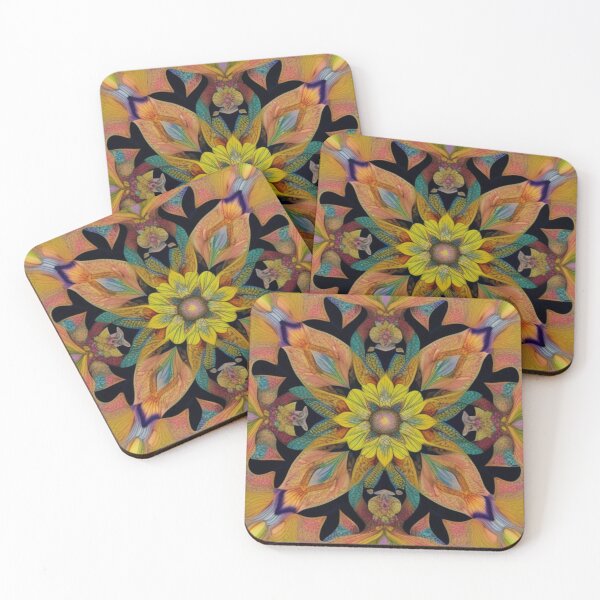 Item preview, Flower quilt pattern  designed and sold by Roxburylane.