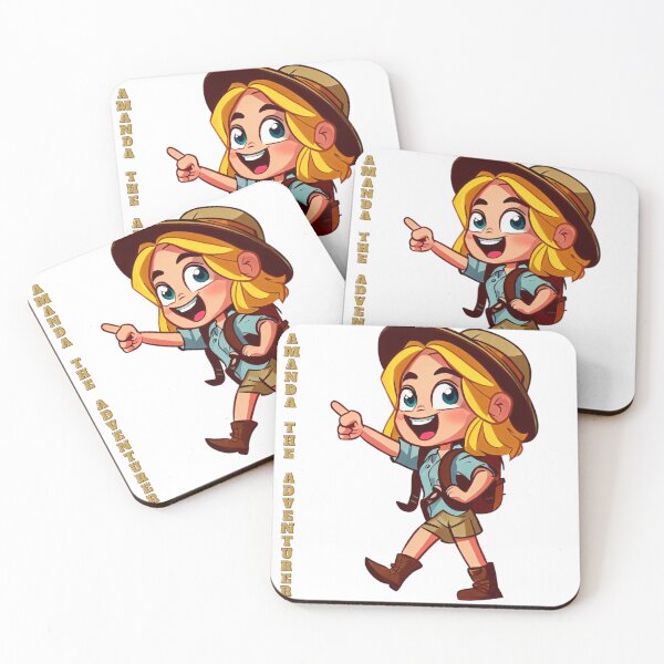 Item preview, Amanda the Adventurer | Exciting Game & Art | SoberSips designed and sold by SoberSips.
