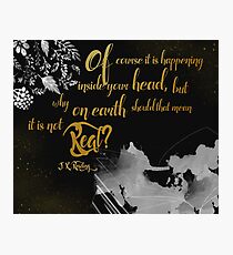 Harry Potter Photographic Print