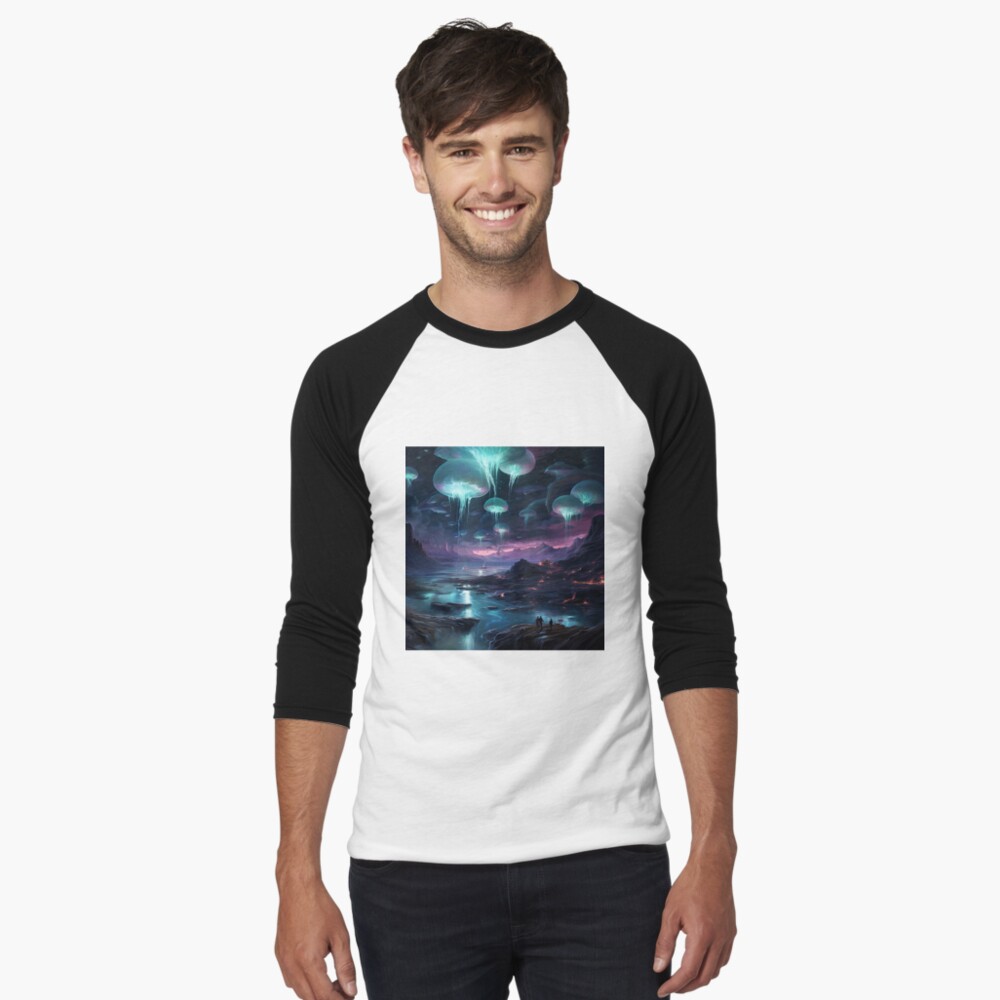 Item preview, Baseball ¾ Sleeve T-Shirt designed and sold by garretbohl.