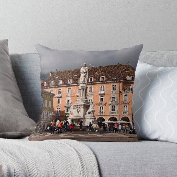 Piazza Walther Throw Pillow