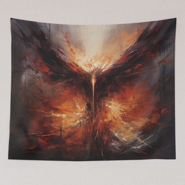 Item preview, Rise Abstract Oil designed and sold by Drealm.