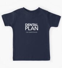Zahnmedizinischer Plan! Kinder T-Shirt