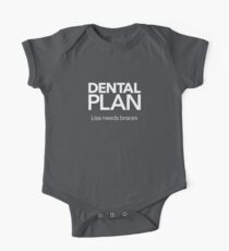 Zahnmedizinischer Plan! Baby Body Kurzarm