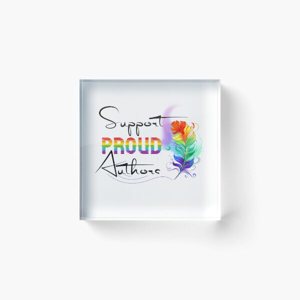 Item preview, Support Proud LGBTQAI+ Indie Authors designed and sold by HotaruArt.