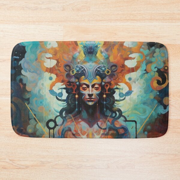 Item preview, Aztec Abstract Oil designed and sold by Drealm.