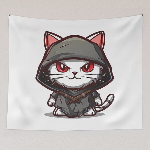 Item preview, Silent Meowssassin designed and sold by G3Dprinter.