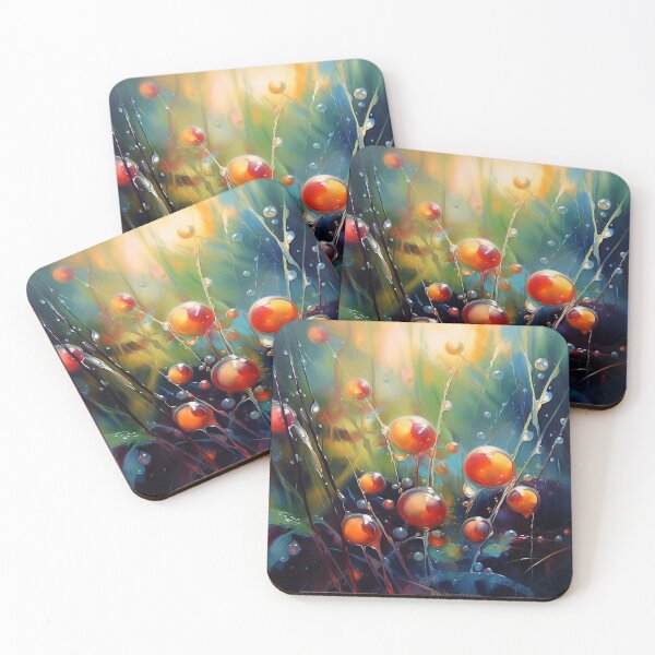 Item preview, Morning Dew Abstract Oil designed and sold by Drealm.