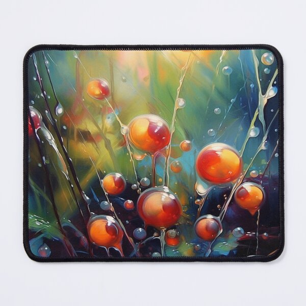 Item preview, Morning Dew Abstract Oil designed and sold by Drealm.