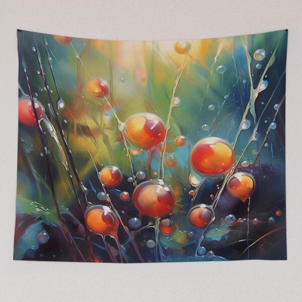 Item preview, Morning Dew Abstract Oil designed and sold by Drealm.