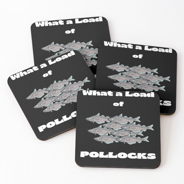 Item preview, What a Load of Pollocks (White Font) designed and sold by BeagleDesigns.