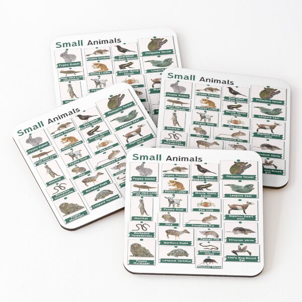 Item preview, List of Animals that are Small designed and sold by AzalaiBubbles.