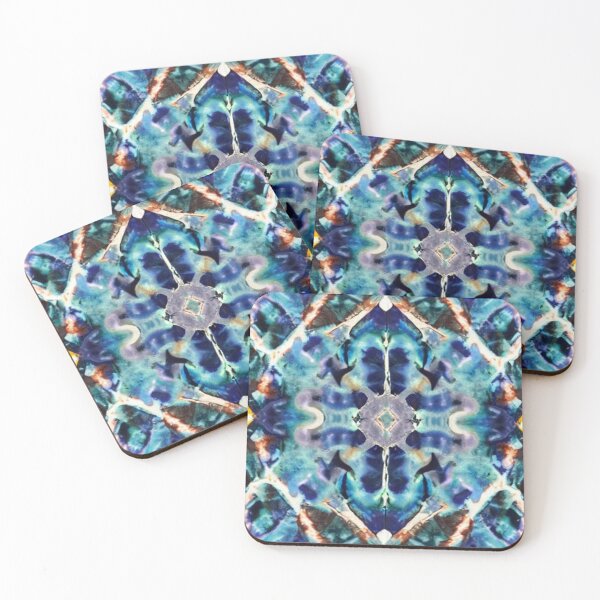 Item preview, Big Geode inspired blue tile designed and sold by melridger.