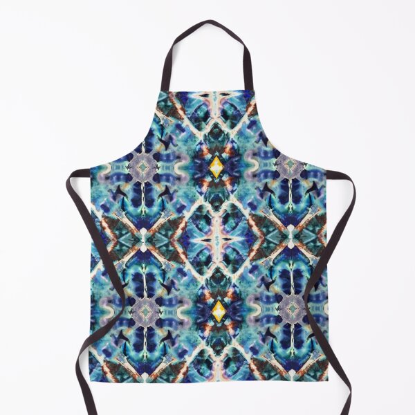 Item preview, Big Geode inspired blue tile designed and sold by melridger.