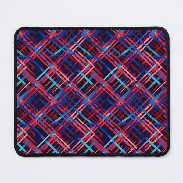 Item preview, Dark Abstract Plaid Style Illustrated Seamless Pattern designed and sold by PatternsFTW.