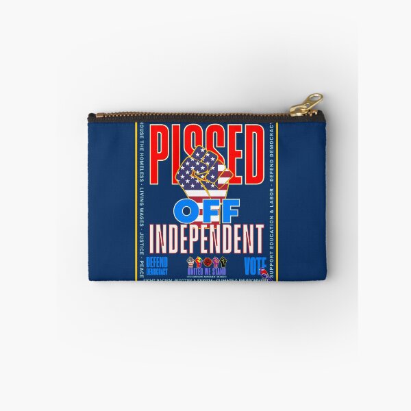 Item preview, PMD00950 Progressive Movement Designs patriotic American Pissed Off Independent design shows you support democracy and progressive goals for Progressives Democrats Independents Liberals designed and sold by ProgressiveLeft.