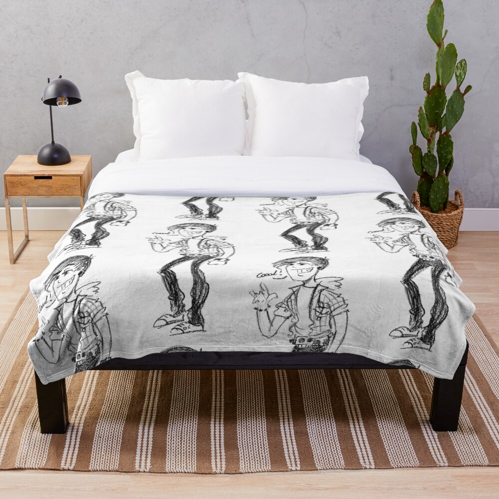Item preview, Throw Blanket designed and sold by cgsketchbook.