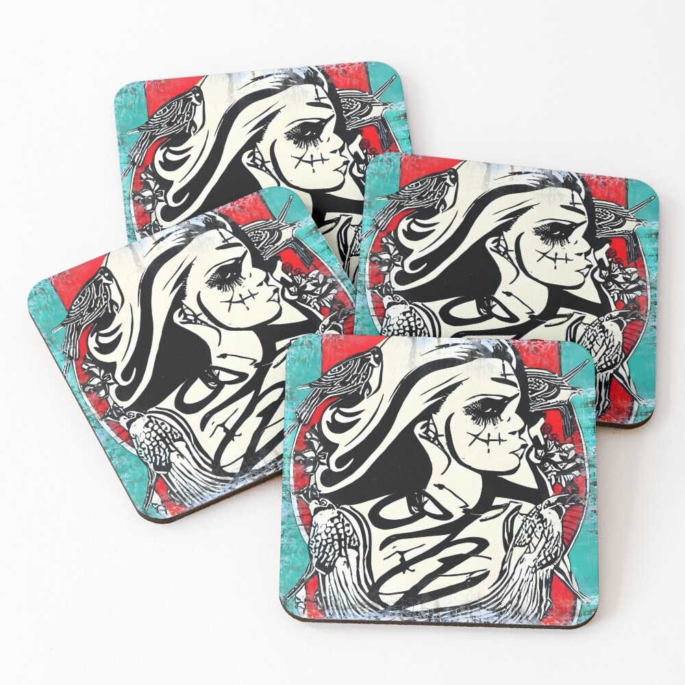 Item preview, Coasters (Set of 4) designed and sold by Riceworld.