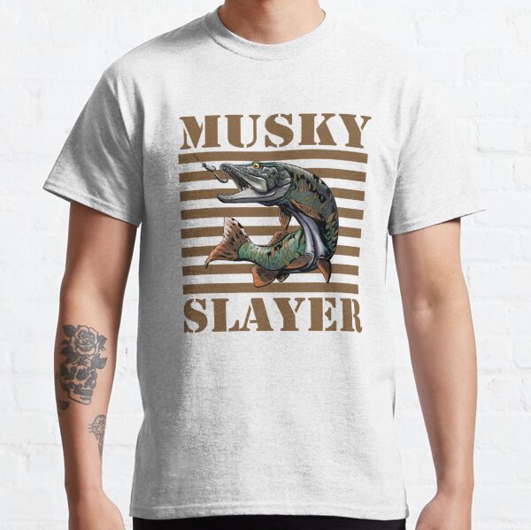 Muskie Fish T-Shirts for Sale