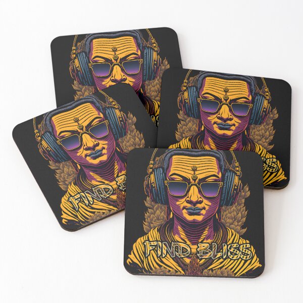 Item preview, Find Bliss Buddha designed and sold by ZenStickConcept.