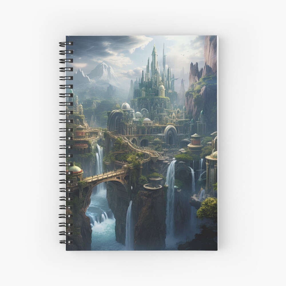 Item preview, Spiral Notebook designed and sold by garretbohl.