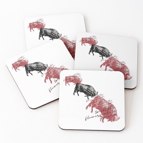 Item preview, David Wojnarowicz Buffalo Jump Smell the Flowers While You Can designed and sold by Blue Blue Windows.