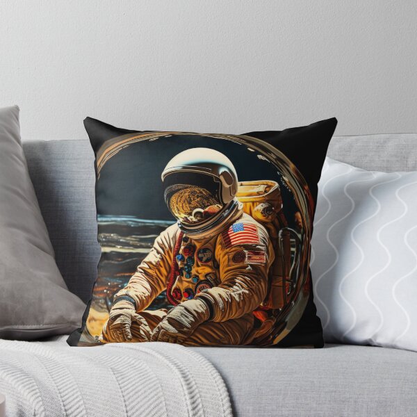 Item preview, Astronaut Helmet and Suit: A Classic Icon Evoking the Magic of Space Exploration designed and sold by JLCableStudio.