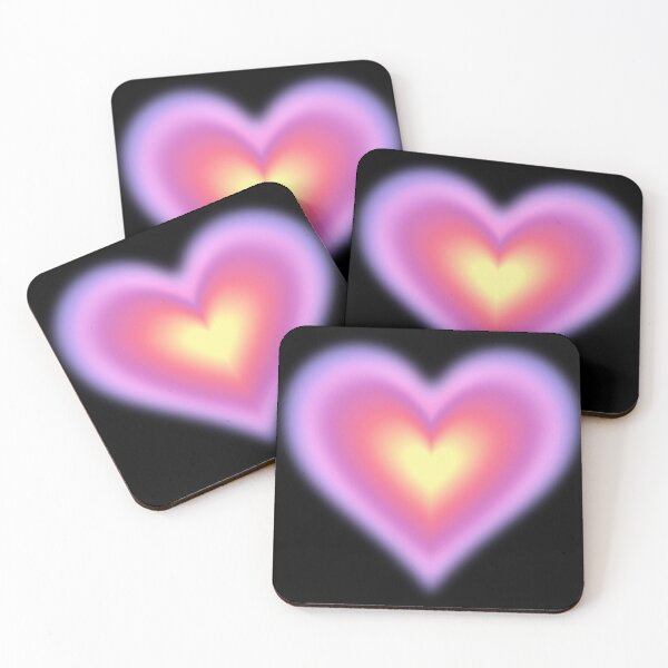 Item preview, Aesthetic gradient pink heart aura designed and sold by ShevaunStonem.