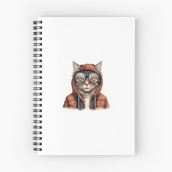 Aperçu de l'œuvre Sweat Capuche Cuivre Chat Therian créée et vendue par PatternsFTW.