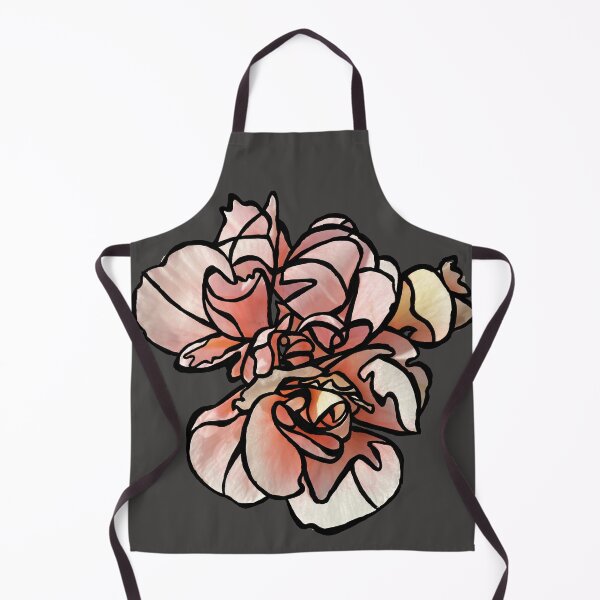 Item preview, Cottage Core, Pink Orange Hibiscus Flower designed and sold by badlydrawnbabe.