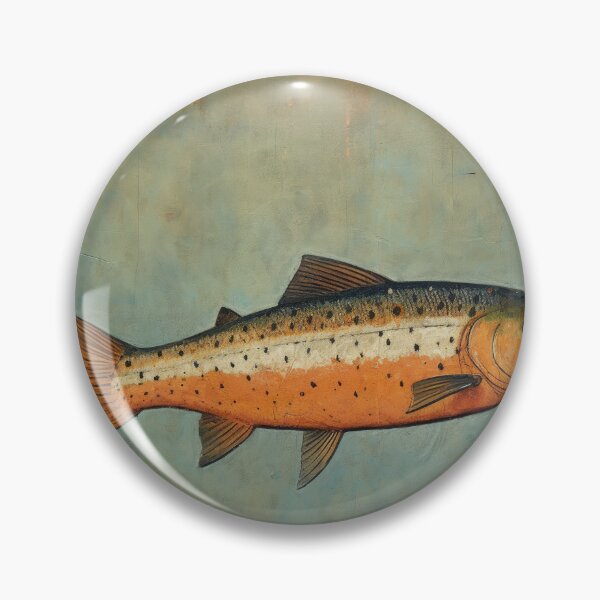 Item preview, Brown Trout In Profile designed and sold by YoPedro.