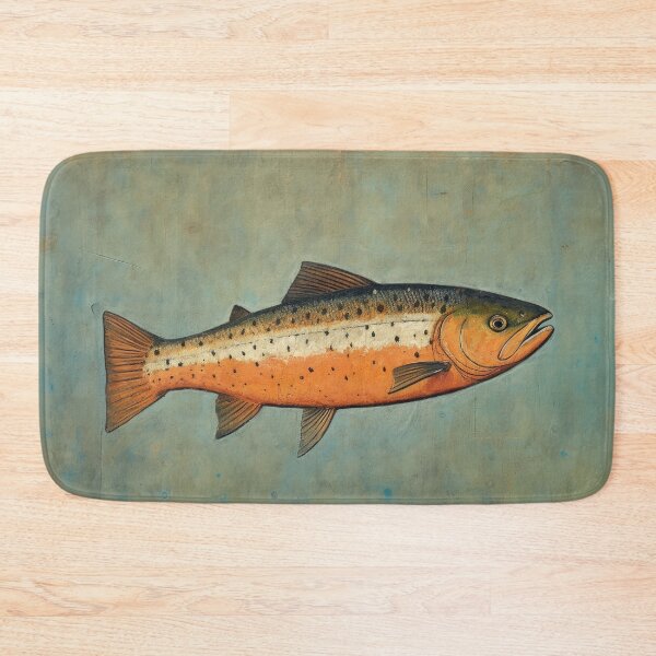 Item preview, Brown Trout In Profile designed and sold by YoPedro.