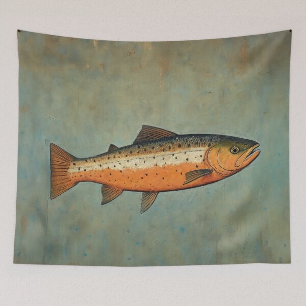 Item preview, Brown Trout In Profile designed and sold by YoPedro.