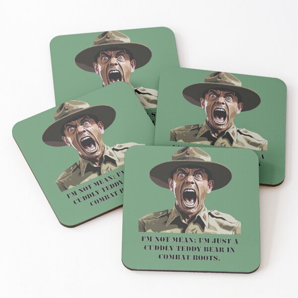 Item preview, Motivational Drill Sergeant - Inspiring Quotes Design designed and sold by Art-Syndicate.