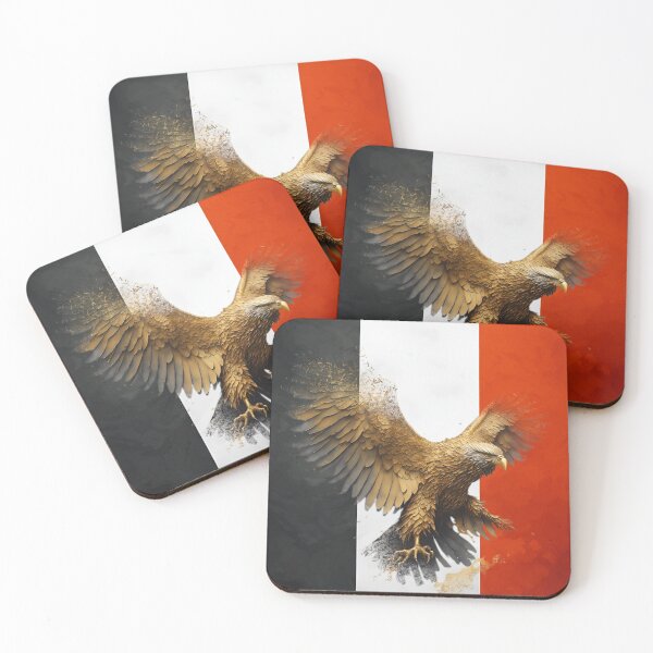 Item preview, Egyptian flag Eagle creative art designed and sold by Dr-Kane.