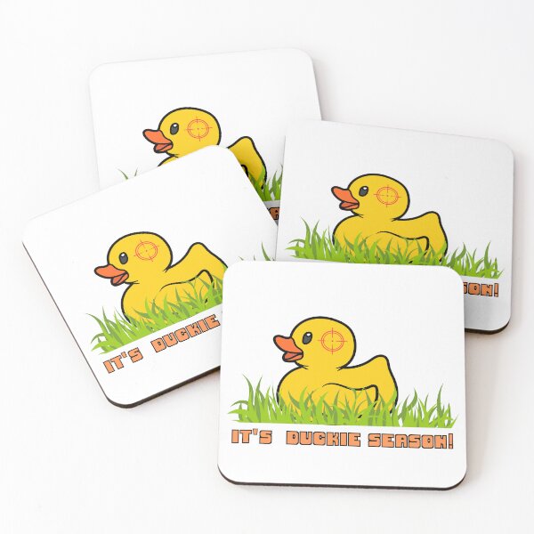 Item preview, It's Duckie Season designed and sold by BadDonkeyDecals.