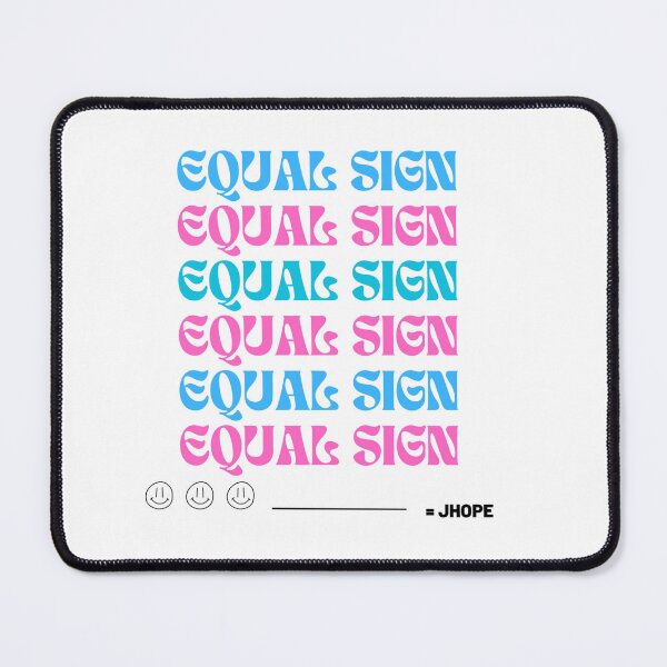 Item preview, equal sign j hope designed and sold by Seven  Store.