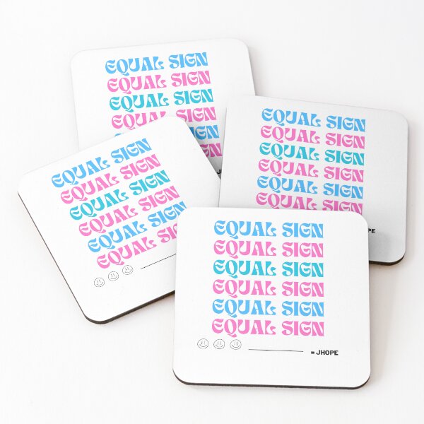 Item preview, equal sign j hope designed and sold by Seven  Store.