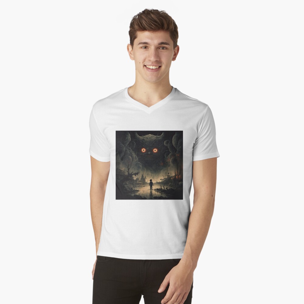 Item preview, V-Neck T-Shirt designed and sold by garretbohl.