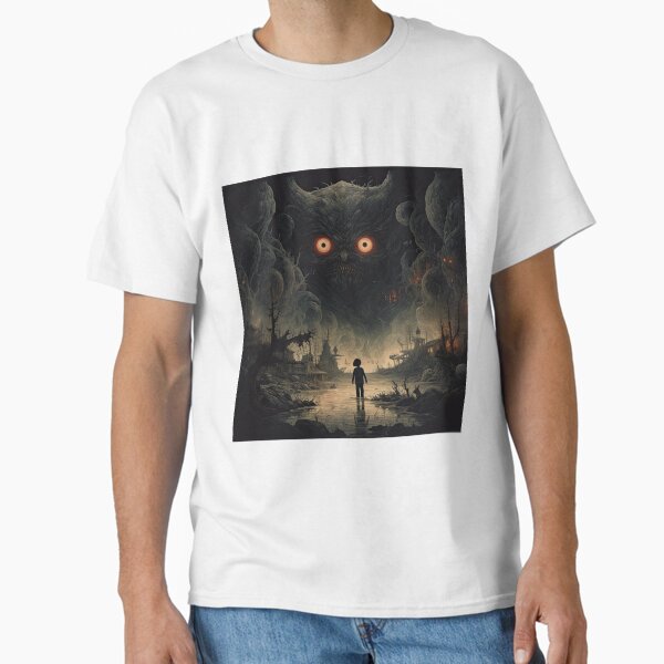 Watching - Digital Monster Art Classic T-Shirt