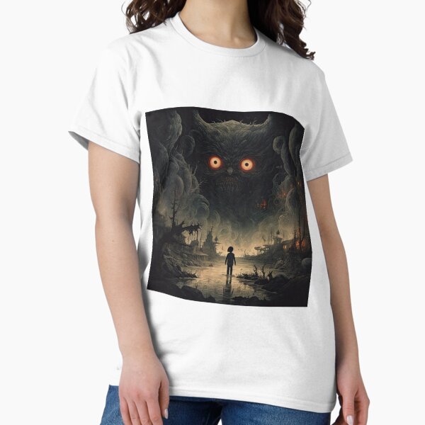 Watching - Digital Monster Art Classic T-Shirt