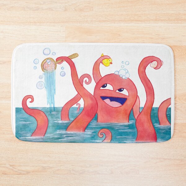 Item preview, Octopus Bathtime designed and sold by eclectickatie.