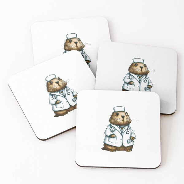 Item preview, Groundhog dressed as a doctor designed and sold by GroundhogMs.
